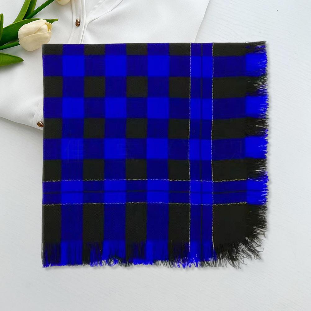 Men'S Fashion Head Scarf - Soft Wool Shawl Wool Square Scarf