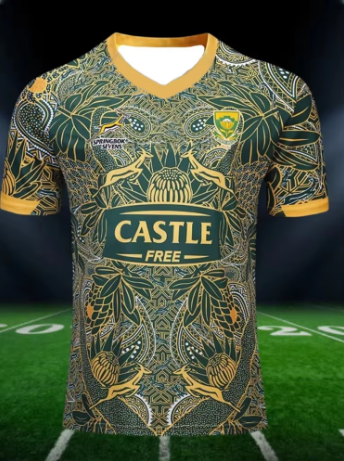 Mens Fashion Rugby Shirts - Fashion Breathable Quick-dry South Africa 2019
