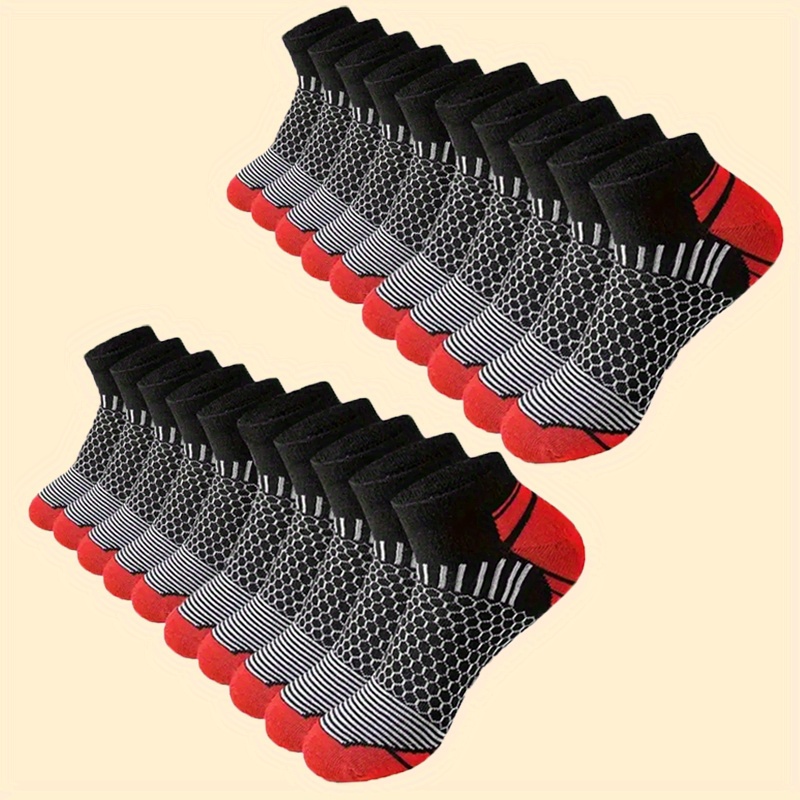 Socks Ankle Men - 6 Pairs Men'S Short Sports Socks