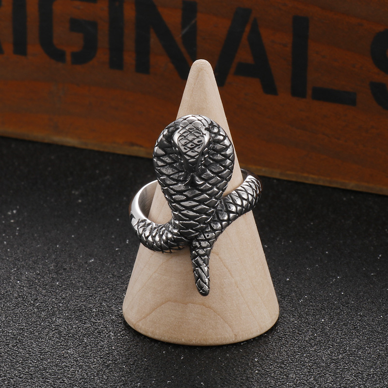 Men'S Fashion Easter - HAOYI Stainless Steel Rings Retro Punk