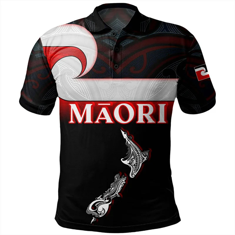 New Zealand NZ Flag Maori Patt - Mens Fashion Rugby Shirts review and price