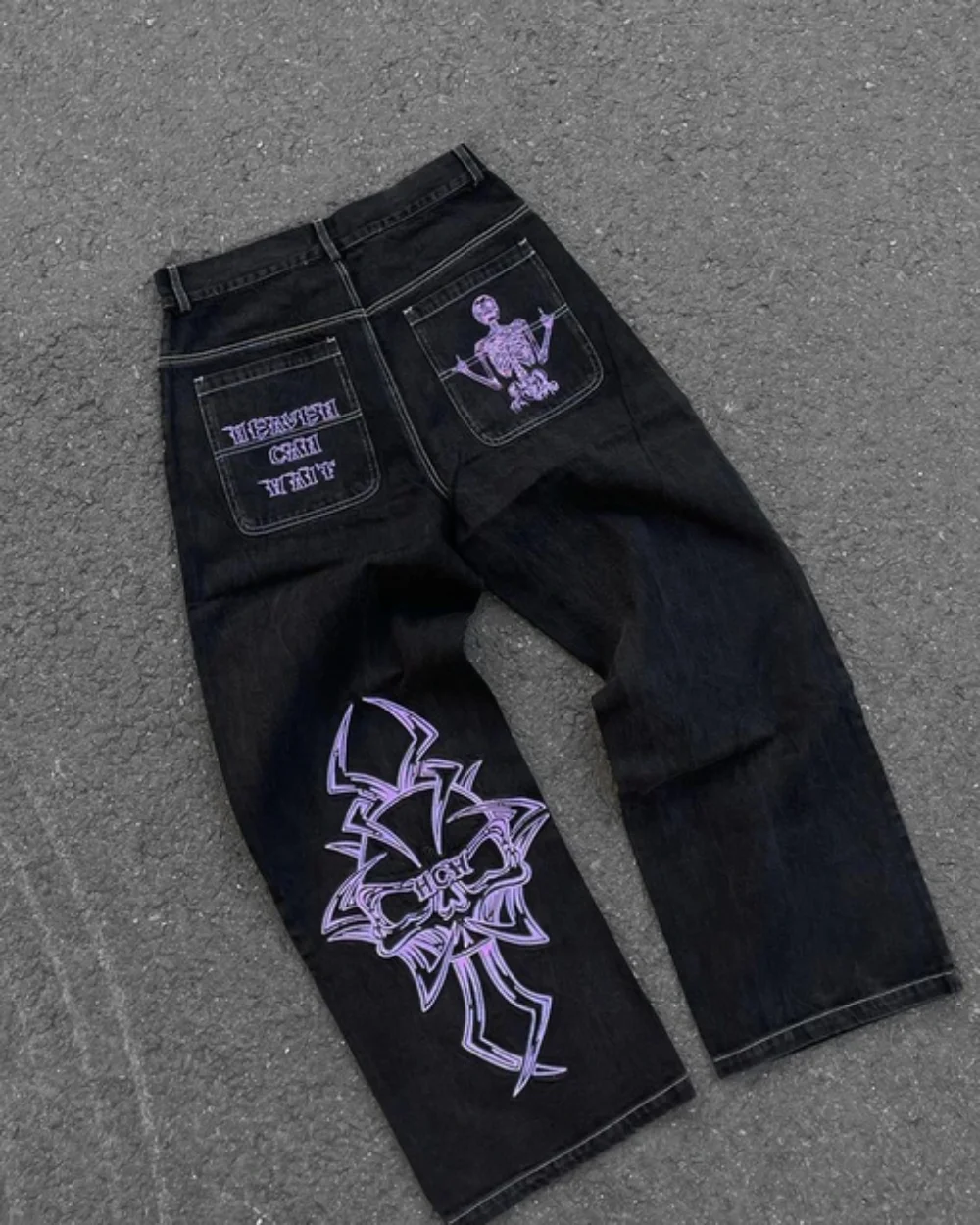 2025 New Prints Jeans Men Stre - Men'S Fashion With Baggy Jeans review and price
