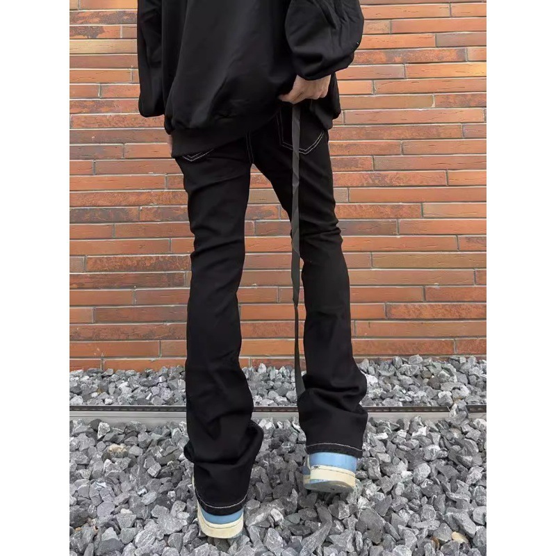High-street Vibe Style Long Ri - Skinny Jeans Ripped review and price