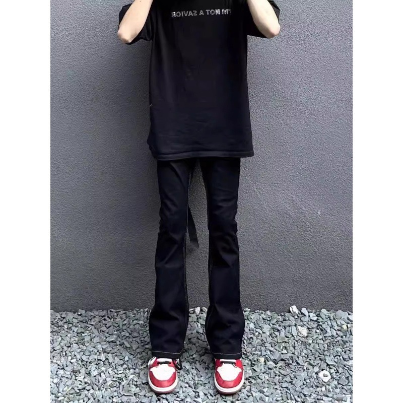 High-street Vibe Style Long Ri - Skinny Jeans Ripped review and price