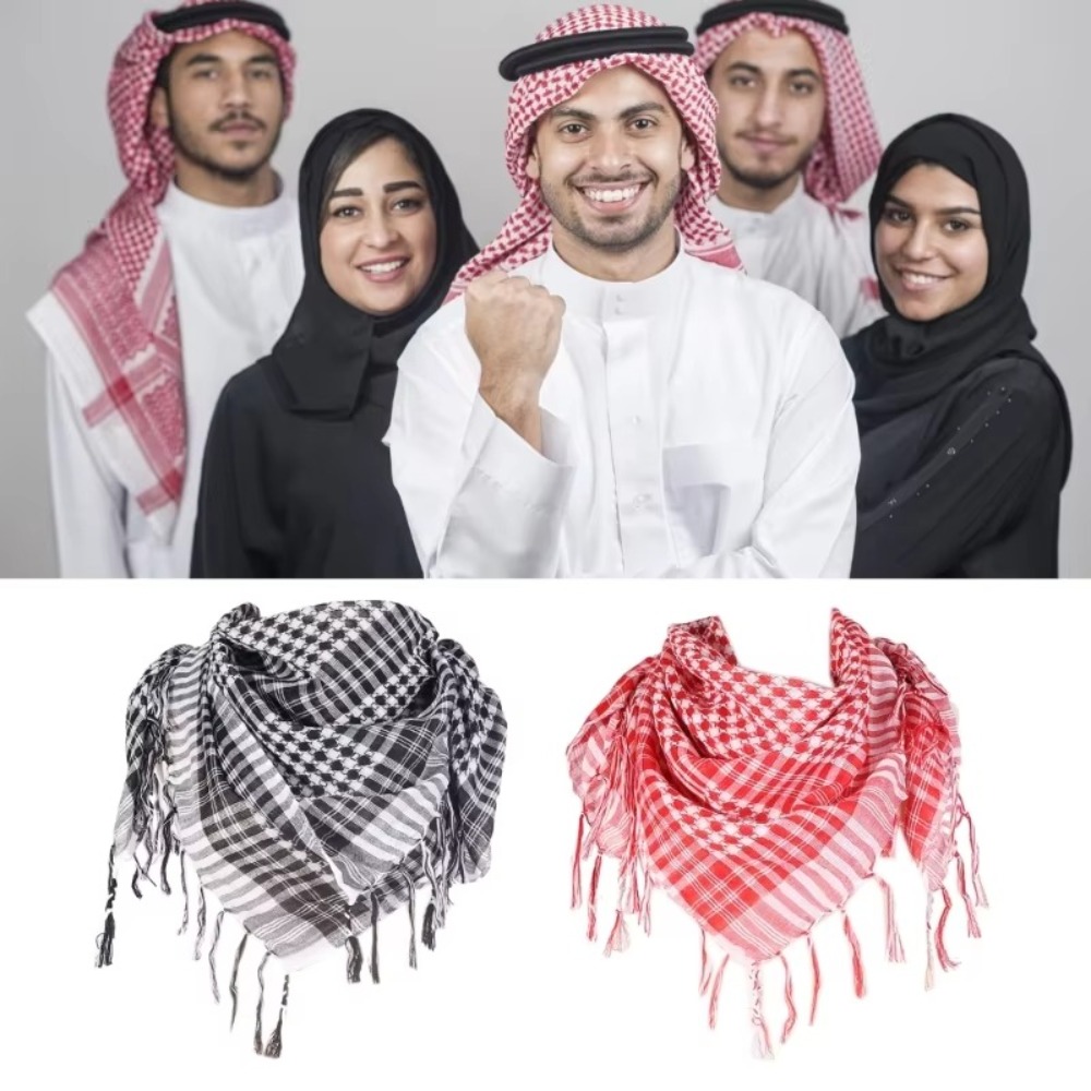 Arabic Scarf Large Arab Shemag - Men'S Fashion Head Scarf review and price