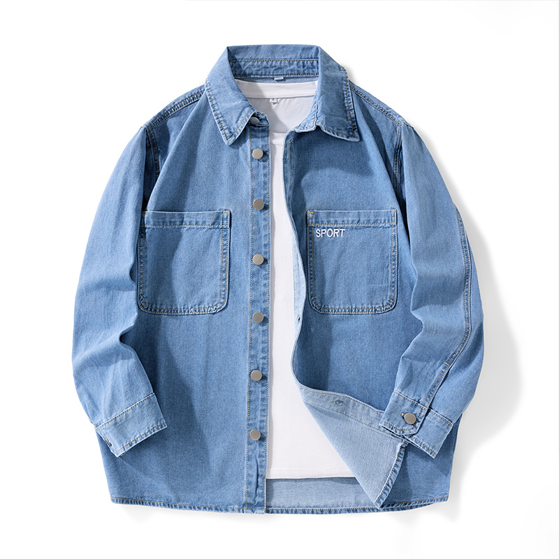 Heavy Duty Washed Denim Jacket - Denim Jacket Vintage review and price
