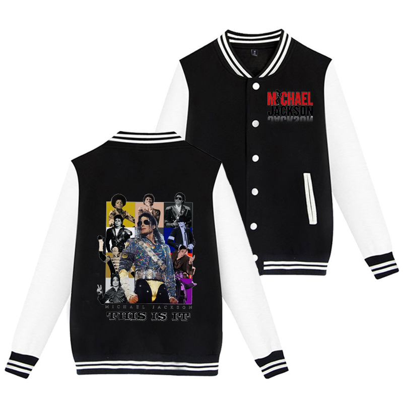 Michael Jackson Adult Baseball - Mens Fashion Jumpers review and price
