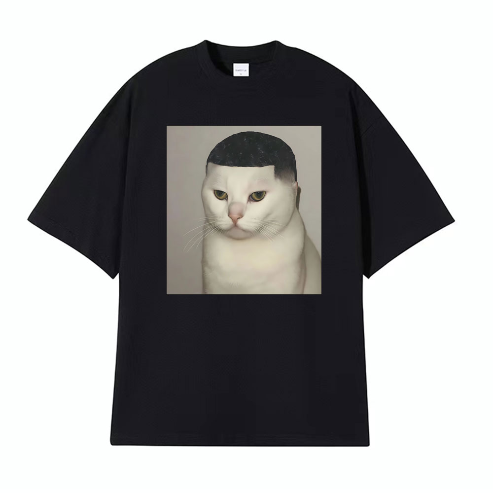 Funny Haircut Unhinged Cat Mem - Men'S Fashion Haircuts review and price