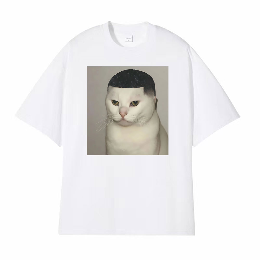 Funny Haircut Unhinged Cat Mem - Men'S Fashion Haircuts review and price