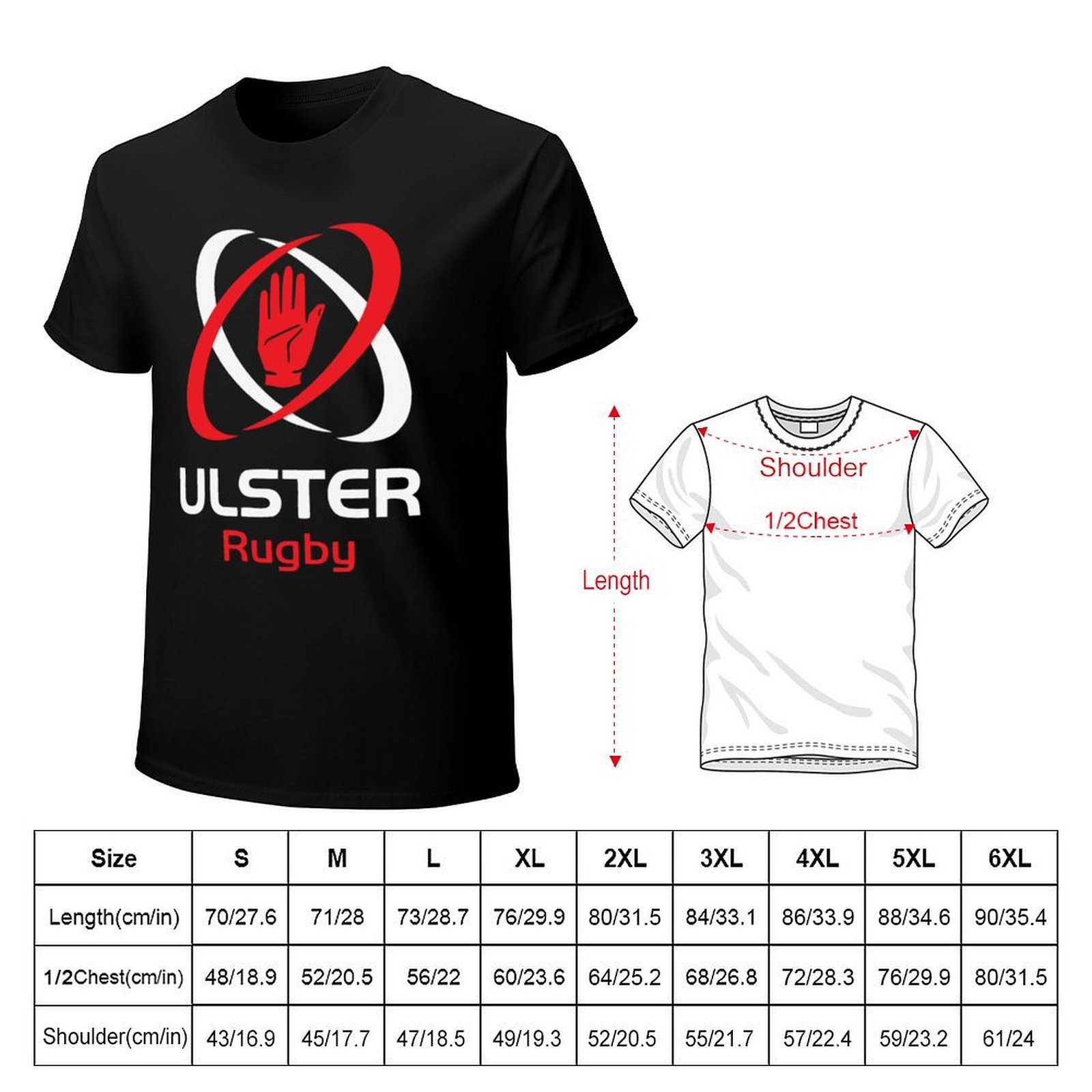IRFU - Iconic Ulster Rugby Des - Mens Fashion Rugby Shirts review and price