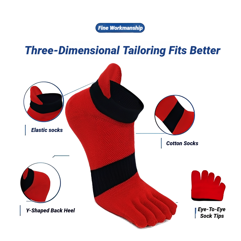 Toe Sport Socks Man Shallow Mo - Socks Ankle Men review and price