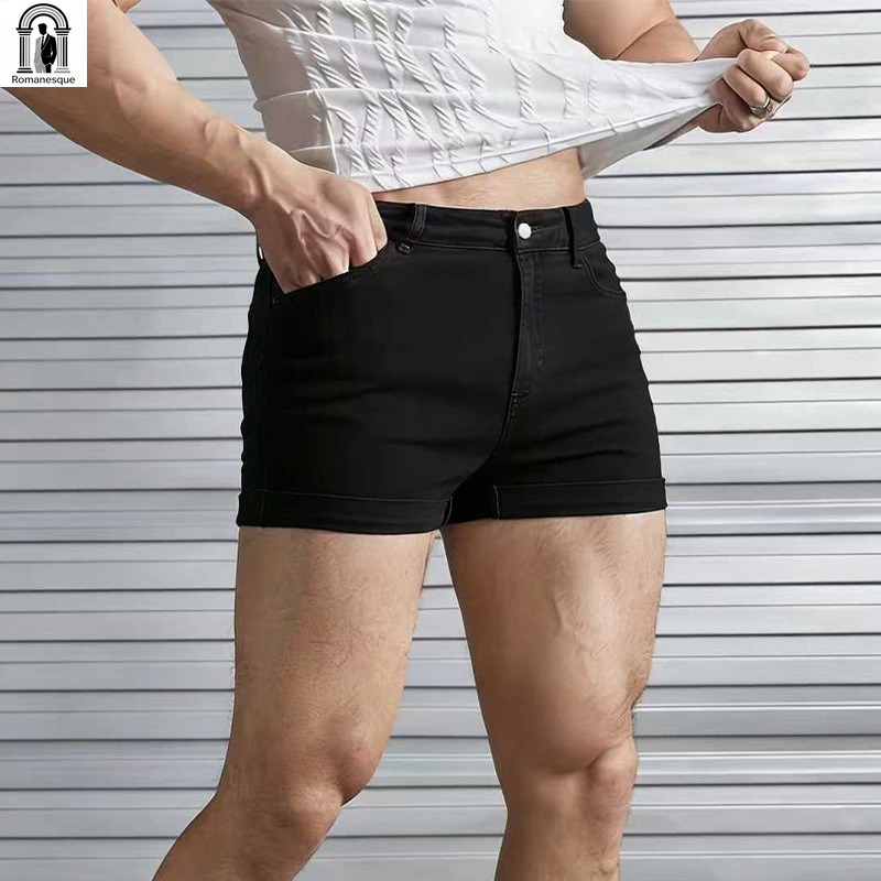 Men's Sexy Slim Fit White Deni - Skinny Jeans Ripped review and price