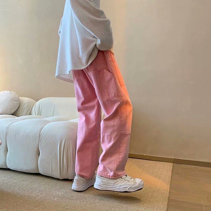 2026 New Fashion Pink Baggy Me - Men'S Fashion With Baggy Jeans review and price