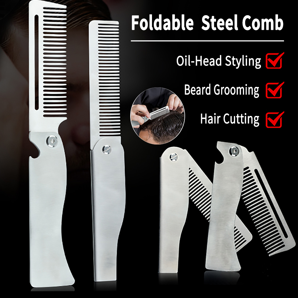 New Type 1/2PCS Portable Steel - Men'S Fashion Haircuts review and price