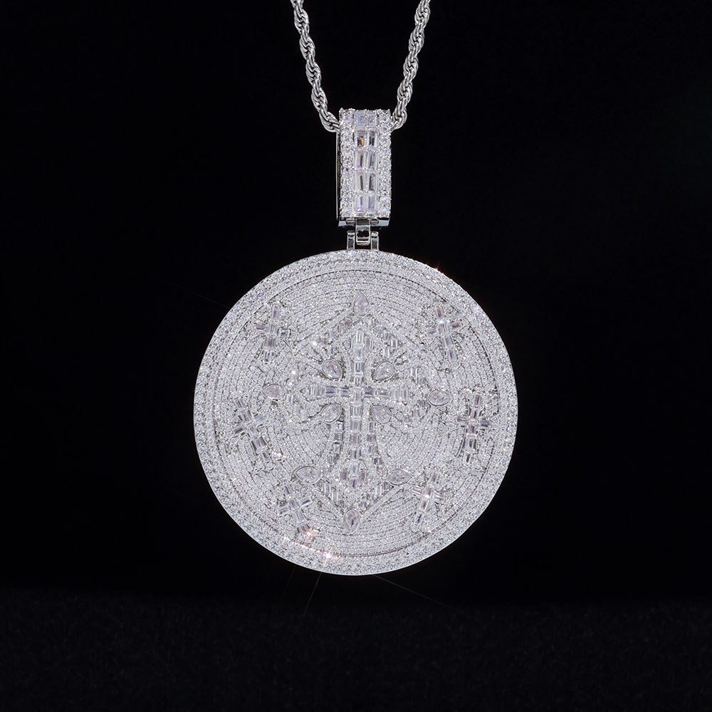 ESKEEM New Iced Out Cross Pend - Mens Fashion Discord review and price