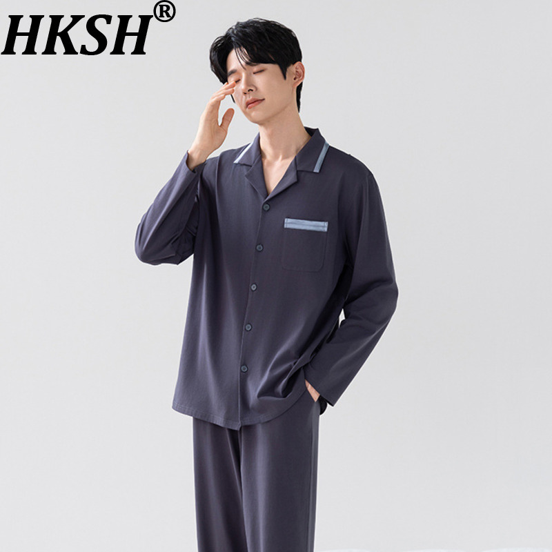 HKSH Autumn Winter Men Tide Lo - Mens Fashion Style review and price