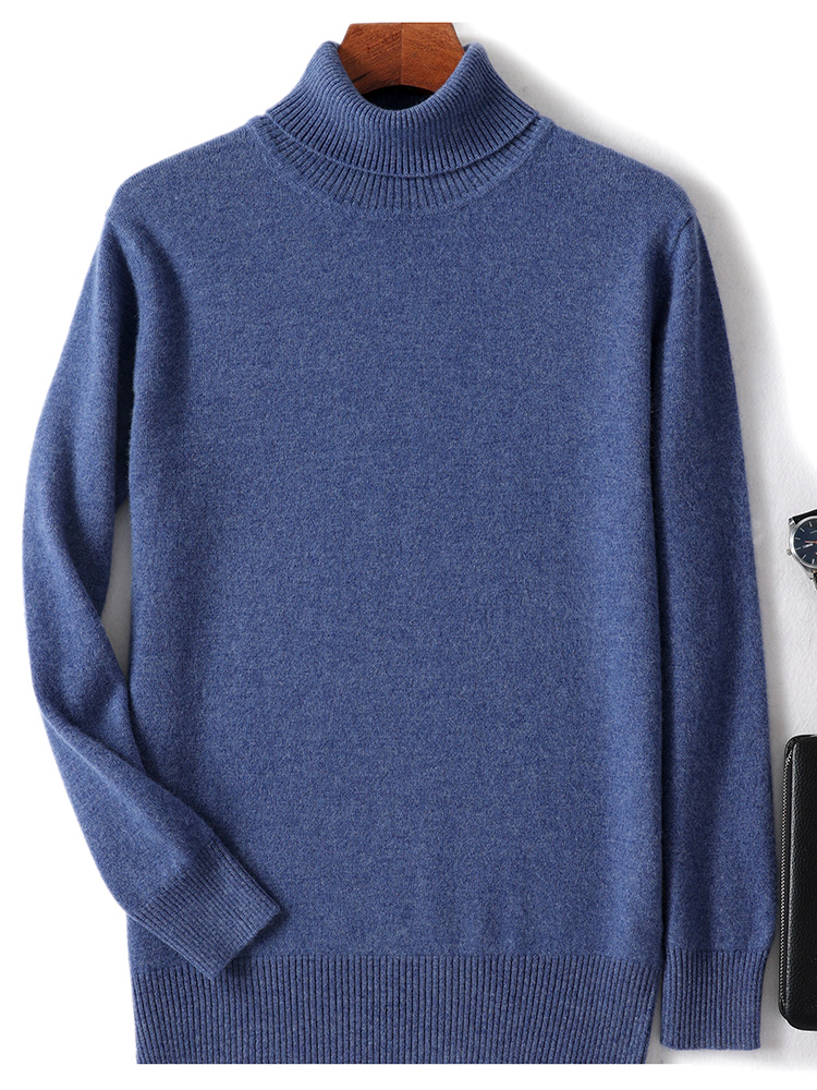 Autumn Winter Men Wool Turtlen - Mens Fashion Jumpers review and price