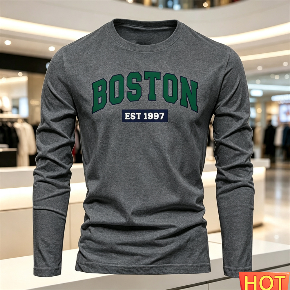 Autumn Summer Men's long sleev - Mens Fashion Style review and price