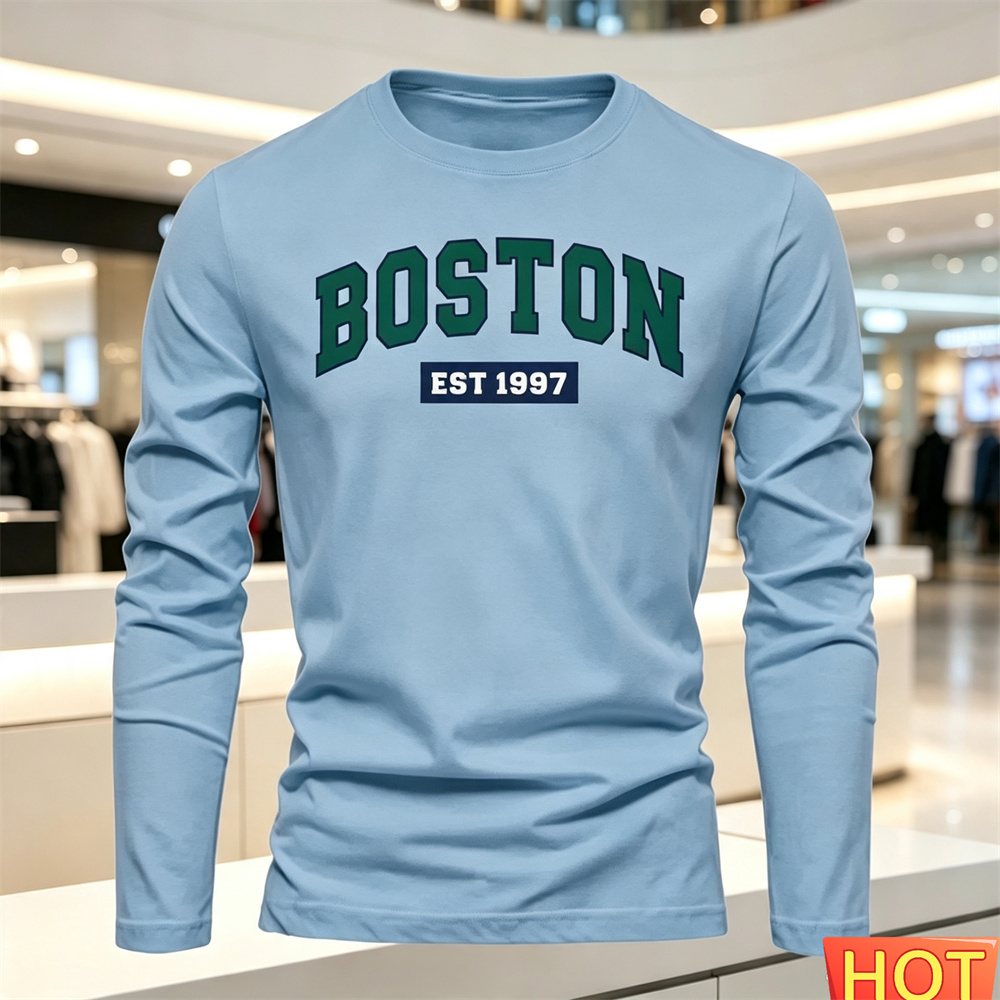 Autumn Summer Men's long sleev - Mens Fashion Style review and price
