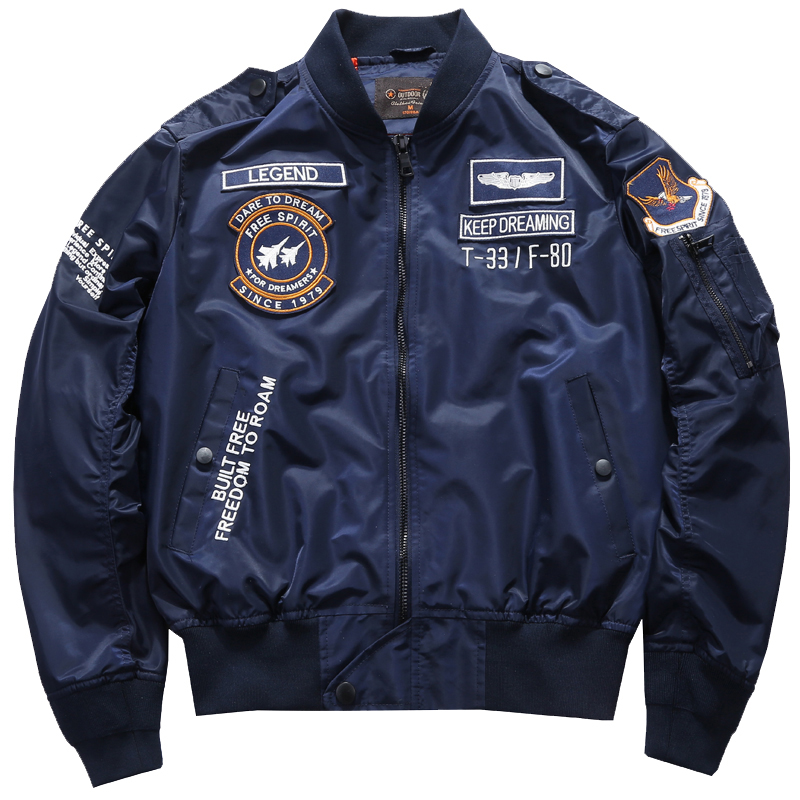 Men's Spring Tactical Army MA- - Varsity Jacket Letterman review and price
