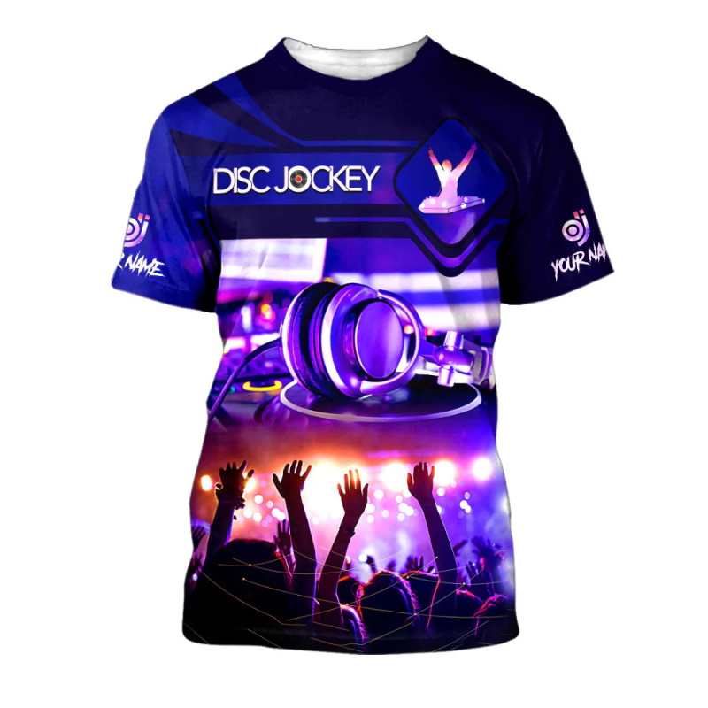Full Print Mens Disc Jockey T  - Mens Fashion Discord review and price