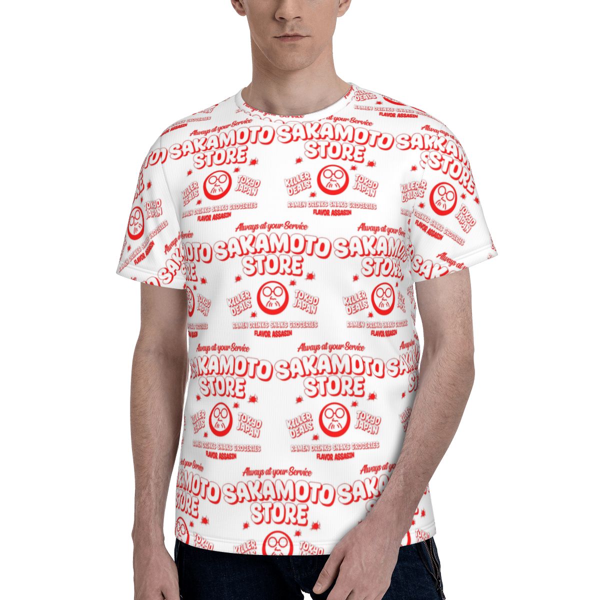 Sakamoto Days STORE T-Shirt fo - Mens Fashion Store review and price