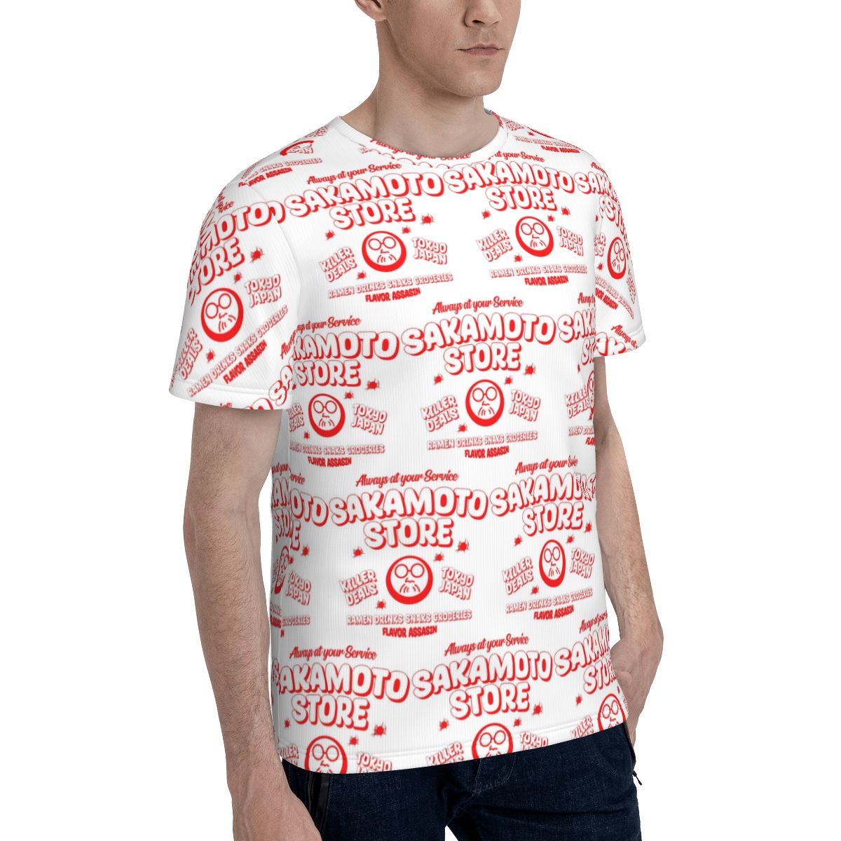 Sakamoto Days STORE T-Shirt fo - Mens Fashion Store review and price