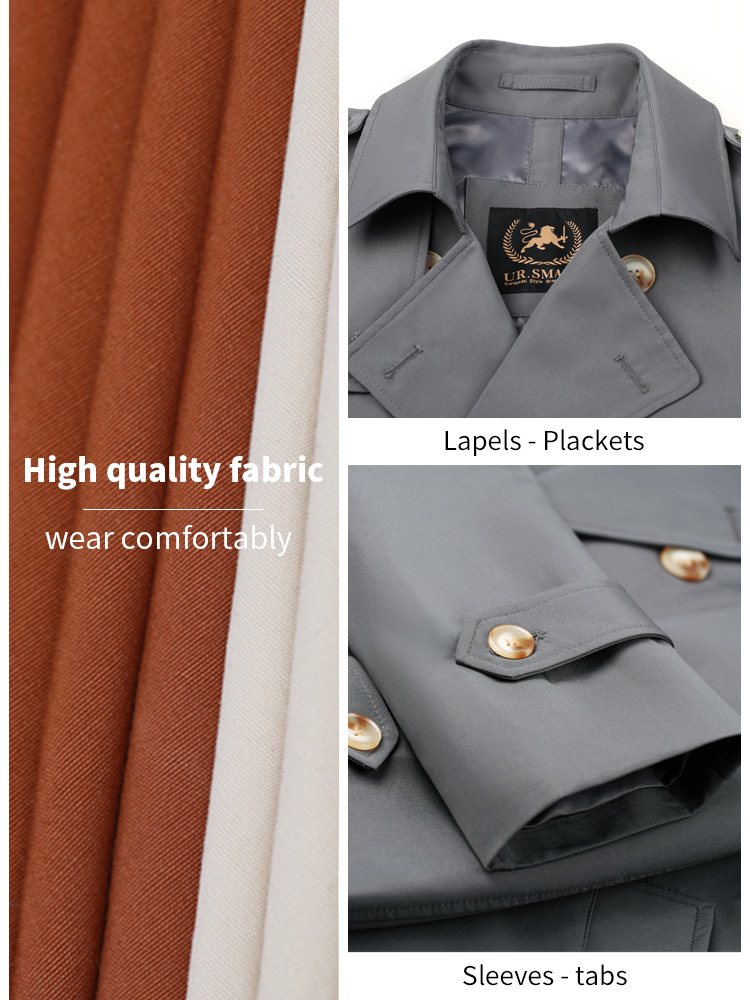 genuine windbreaker men's long - Mens Fashion Young review and price