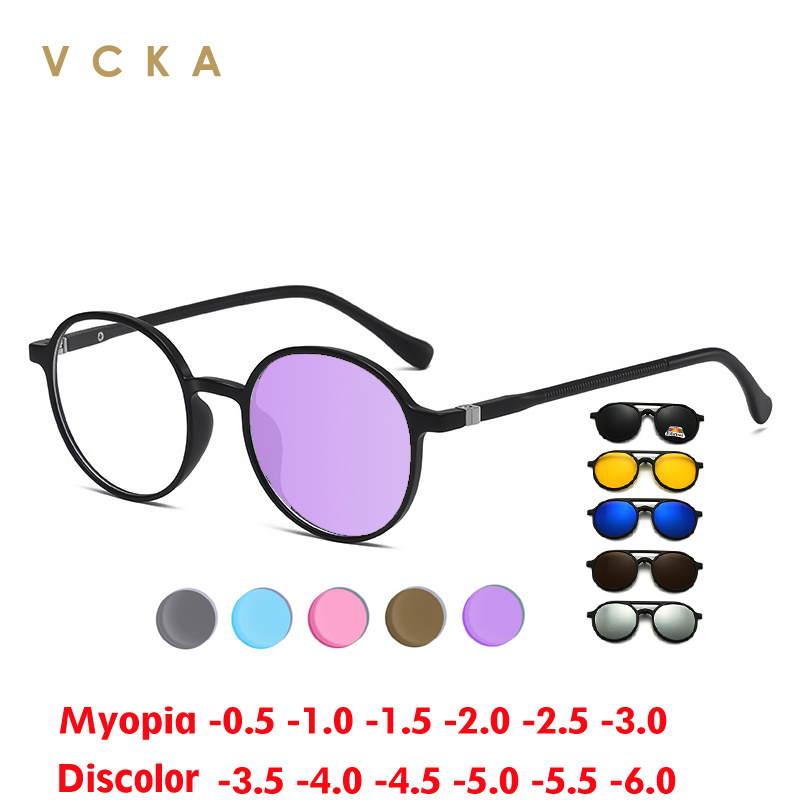 VCKA Round Discoloration Myopi - Mens Fashion Discord review and price