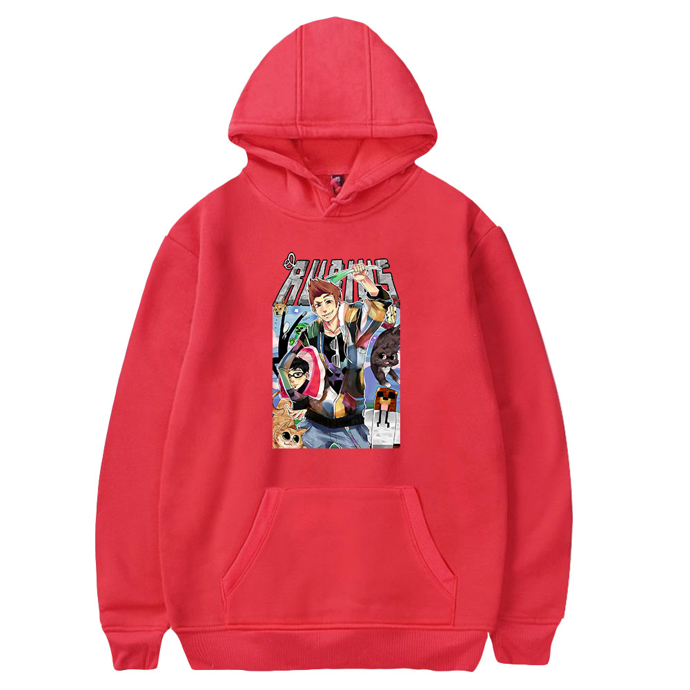 2026 Rubius Hoodie Unisex Long - Men Fashion Youtubers review and price