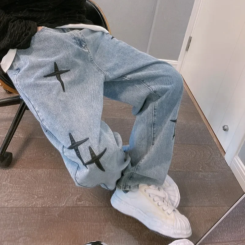 Jeans Men Wide Leg Cargo Pants - Men'S Fashion With Baggy Jeans review and price