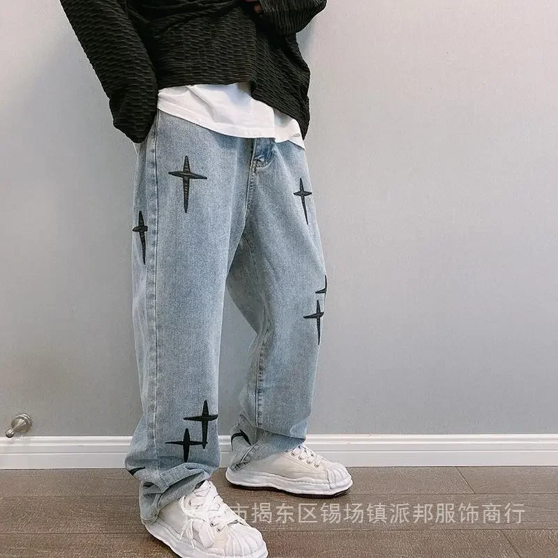 Jeans Men Wide Leg Cargo Pants - Men'S Fashion With Baggy Jeans review and price