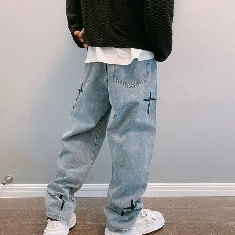 Jeans Men Wide Leg Cargo Pants - Men'S Fashion With Baggy Jeans review and price