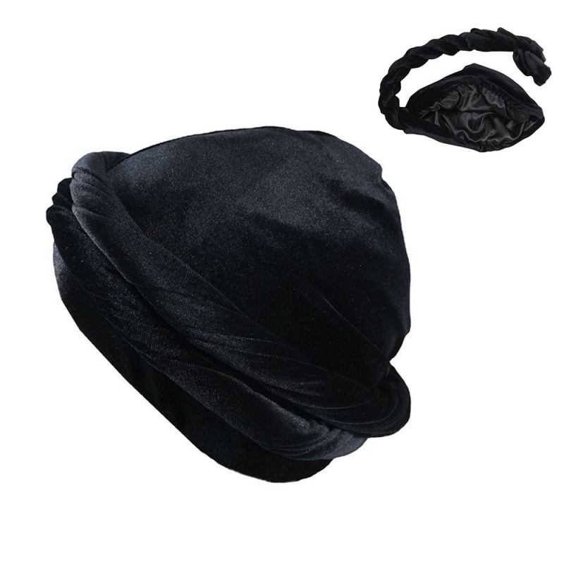 Solid Color Men's Velvet Head  - Men'S Fashion Head Scarf review and price