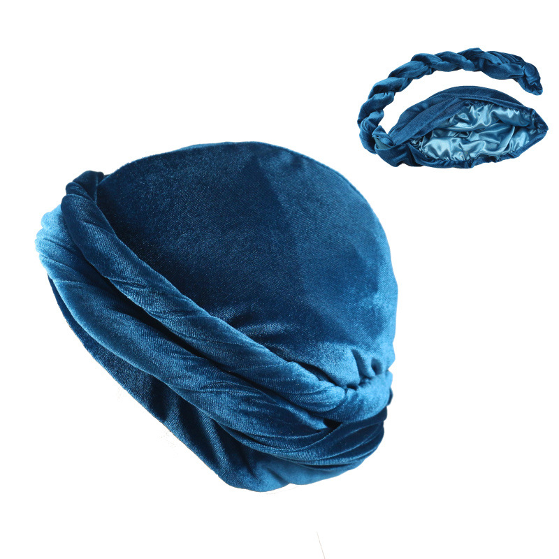 Solid Color Men's Velvet Head  - Men'S Fashion Head Scarf review and price