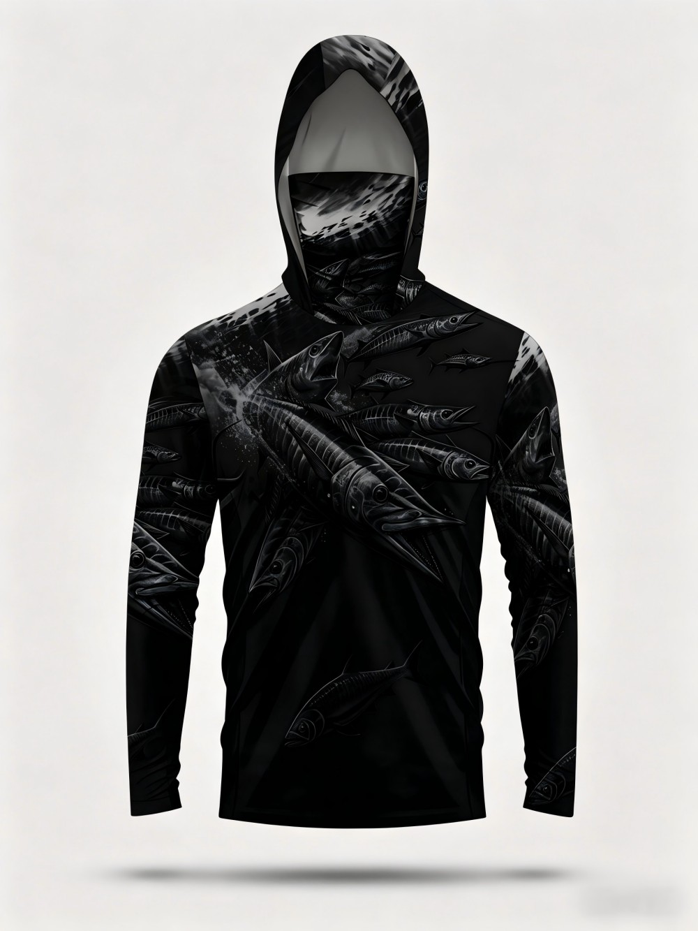 Men's Summer Fashion Fish Scho - Fashion Mens Shirt review and price