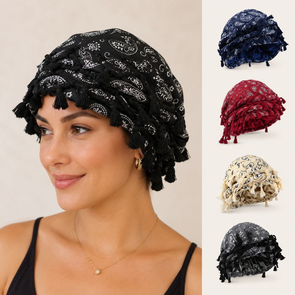 Unisex Satin Twist Head Wraps  - Men'S Fashion Head Scarf review and price