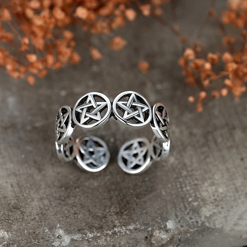 Vintage Star Pentagram Punk Ch - Men'S Fashion Easter review and price