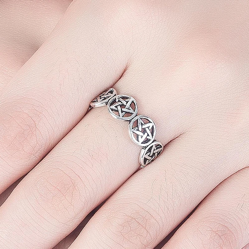 Vintage Star Pentagram Punk Ch - Men'S Fashion Easter review and price