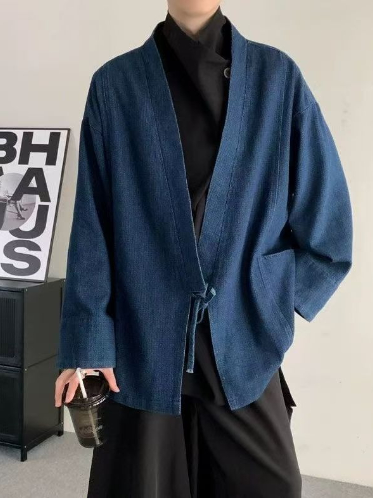 Vintage Japanese Style Denim C - Mens Fashion Jumpers review and price