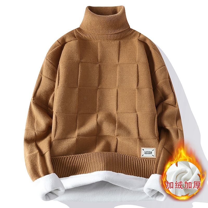 New Winter Men Fleece Warm Tur - Mens Fashion Jumpers review and price
