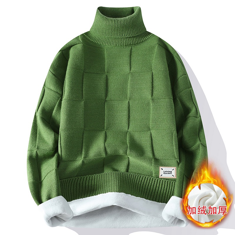 New Winter Men Fleece Warm Tur - Mens Fashion Jumpers review and price