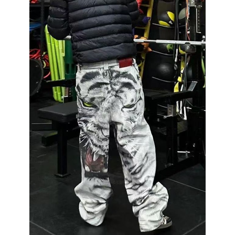 Mens Jeans Harajuku American S - Men'S Fashion With Baggy Jeans review and price