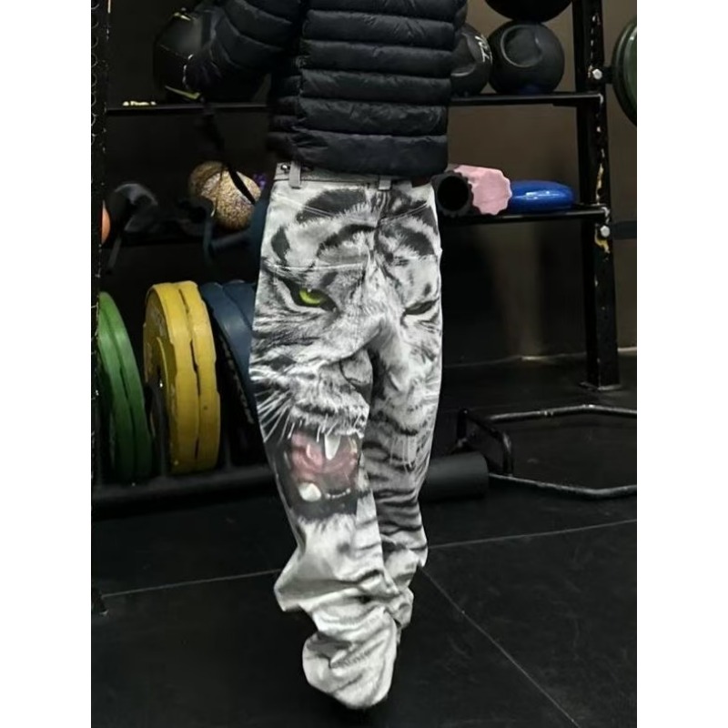 Mens Jeans Harajuku American S - Men'S Fashion With Baggy Jeans review and price