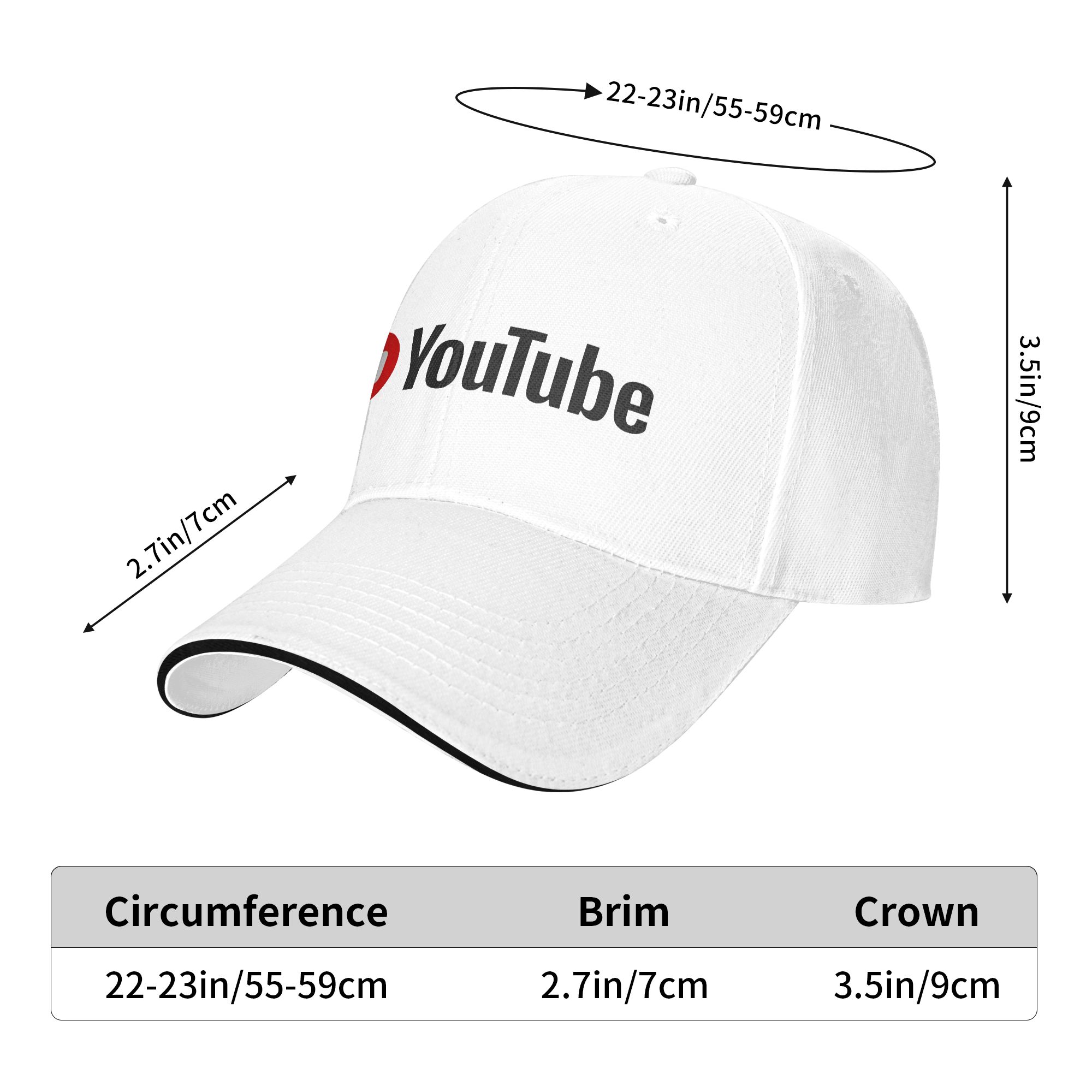 YouTube Sun Baseball Cap Summe - Men Fashion Youtubers review and price