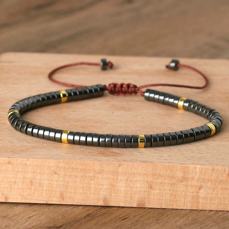 Natural Stone Disc Spacer Bead - Mens Fashion Discord review and price