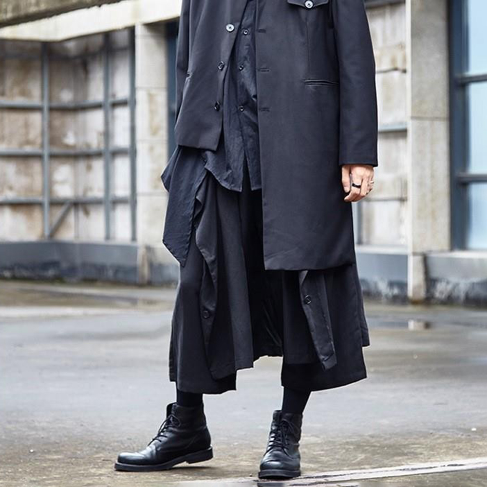 Gothic Dark Pants Y2k Irregula - Mens Fashion Trend 2026 review and price