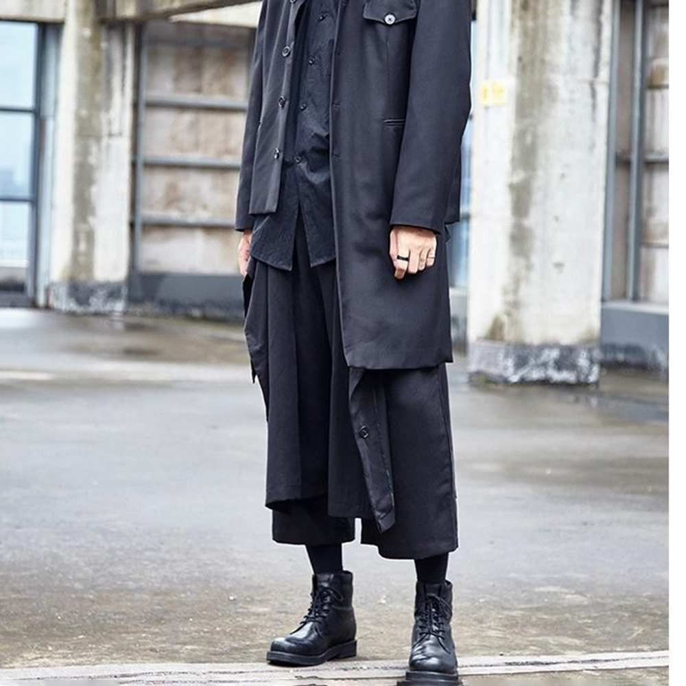 Gothic Dark Pants Y2k Irregula - Mens Fashion Trend 2026 review and price