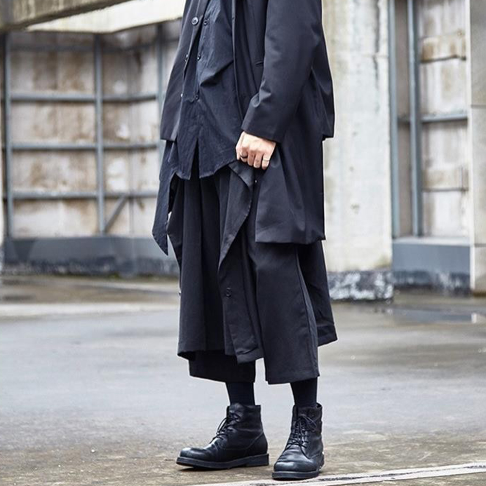 Gothic Dark Pants Y2k Irregula - Mens Fashion Trend 2026 review and price