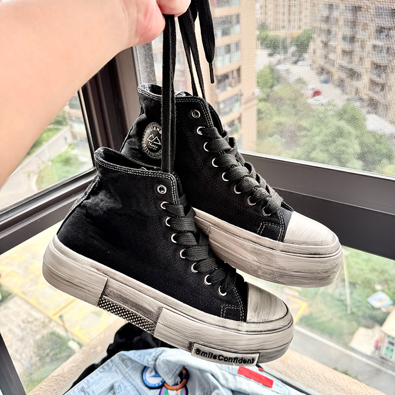 Casual canvas men's shoes Tren - Mens Fashion Young review and price
